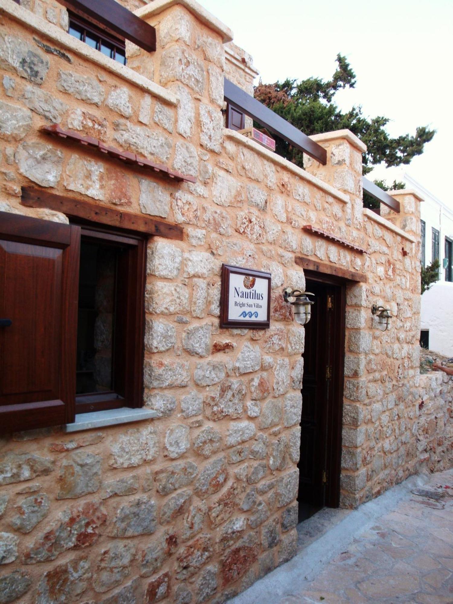 Bright Sun Villas Chalki Town Luaran gambar